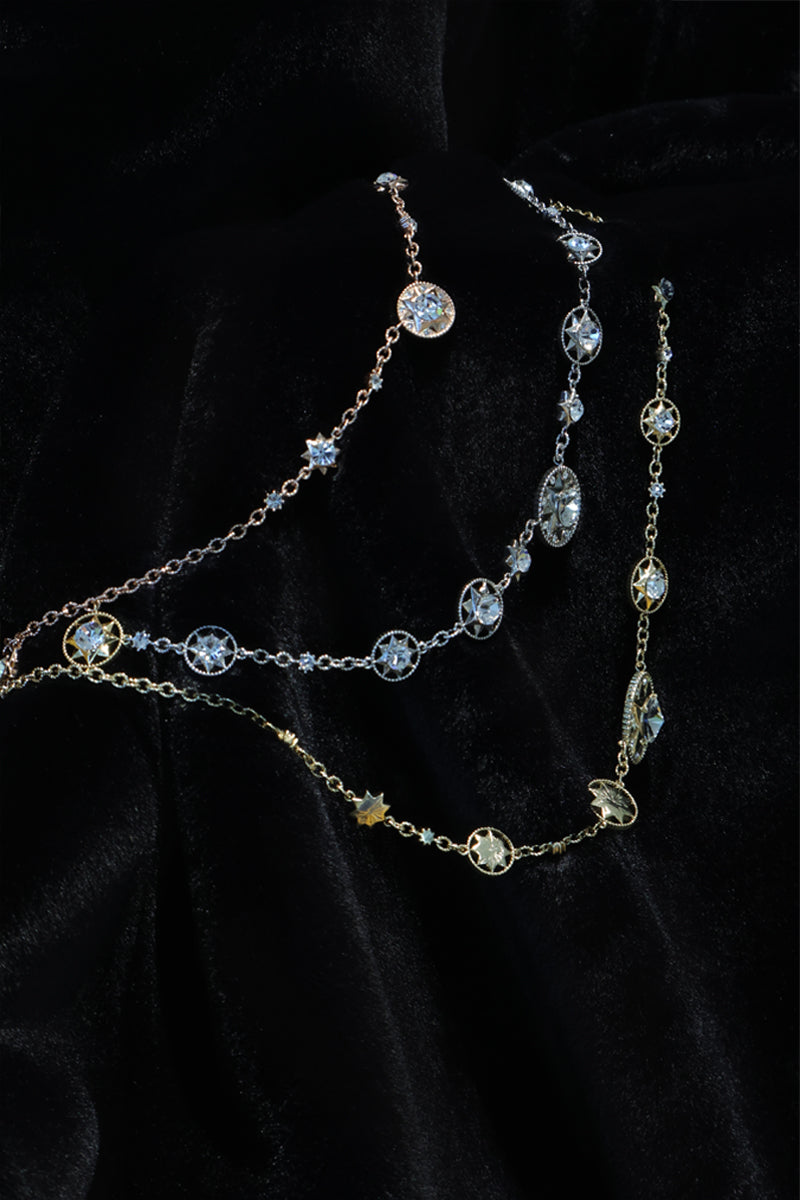 Celestial Orbit Star Necklace