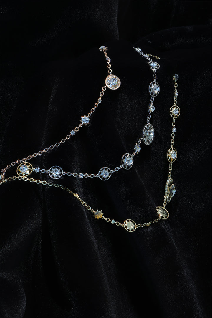 Celestial Orbit Star Necklace
