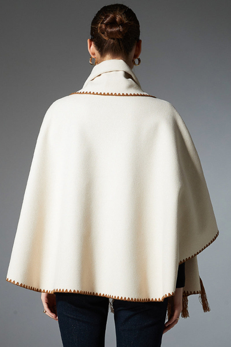 Soft Fringe Wrap Cape