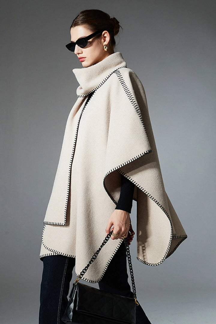 Dual-Wear Scarf Cape Set