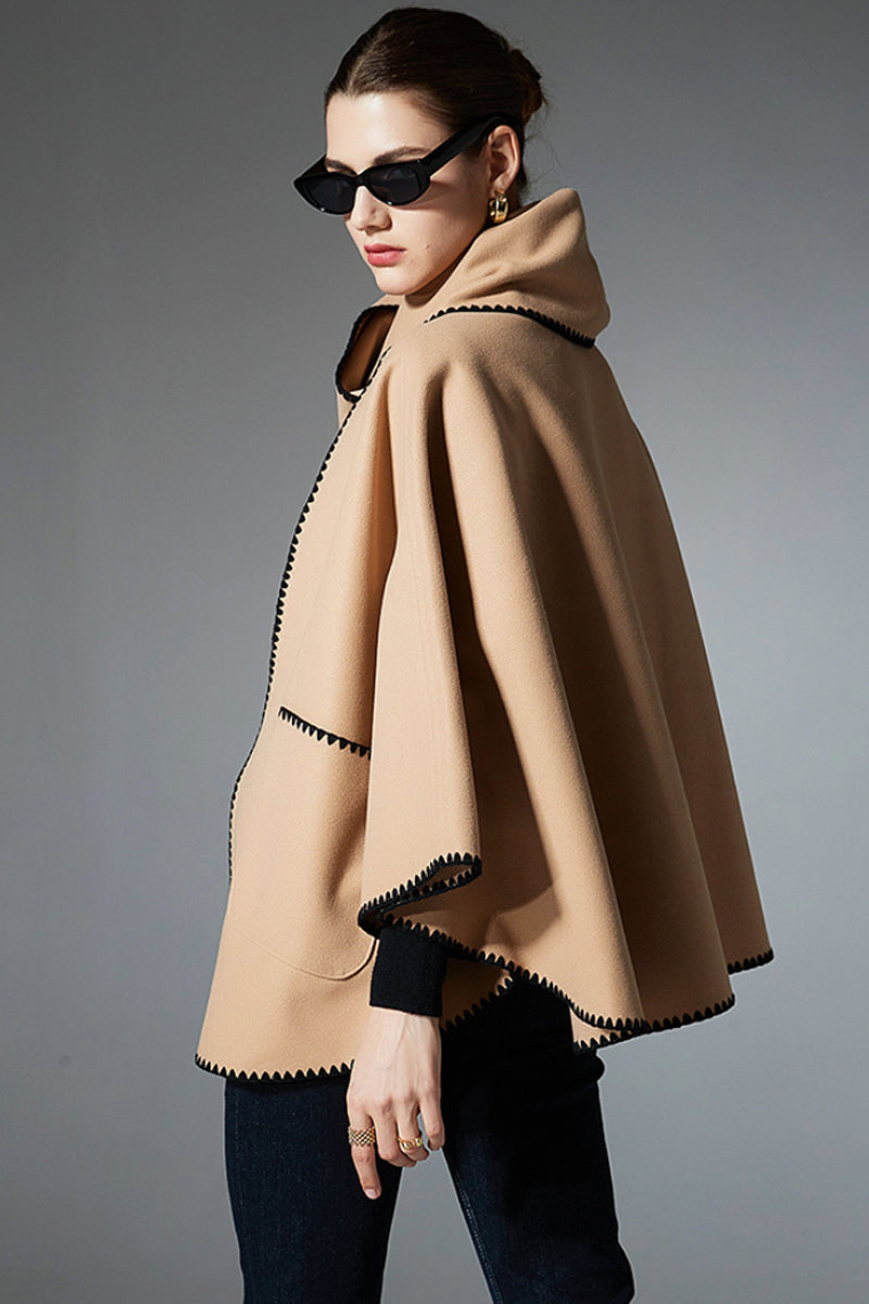 Soft Fringe Wrap Cape