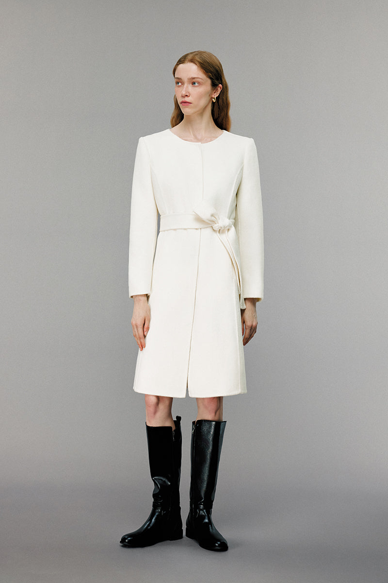 Belted Wool Coat