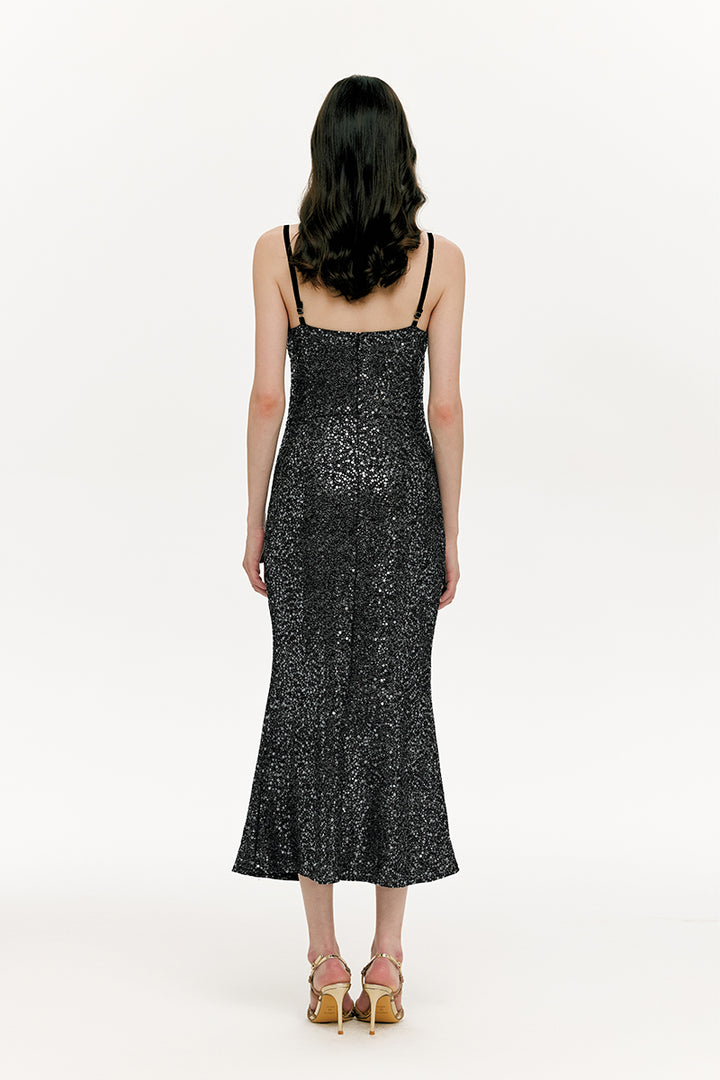 Sequin Slip Dress