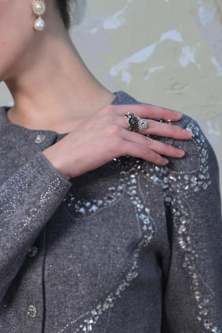 Solelegia Designer Unicorn Ring