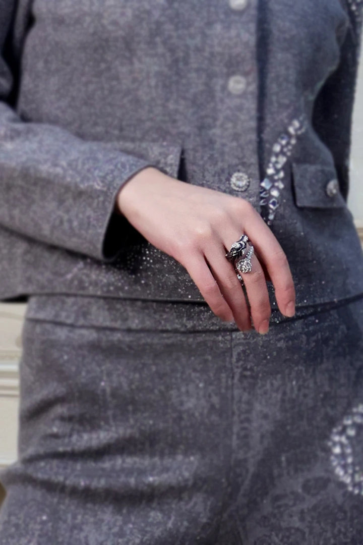 Solelegia Designer Unicorn Ring