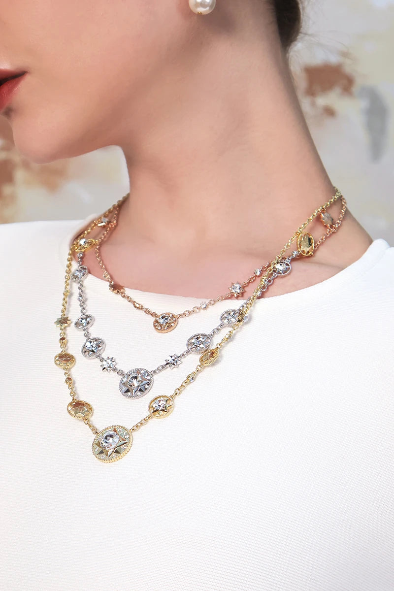 Celestial Orbit Star Necklace